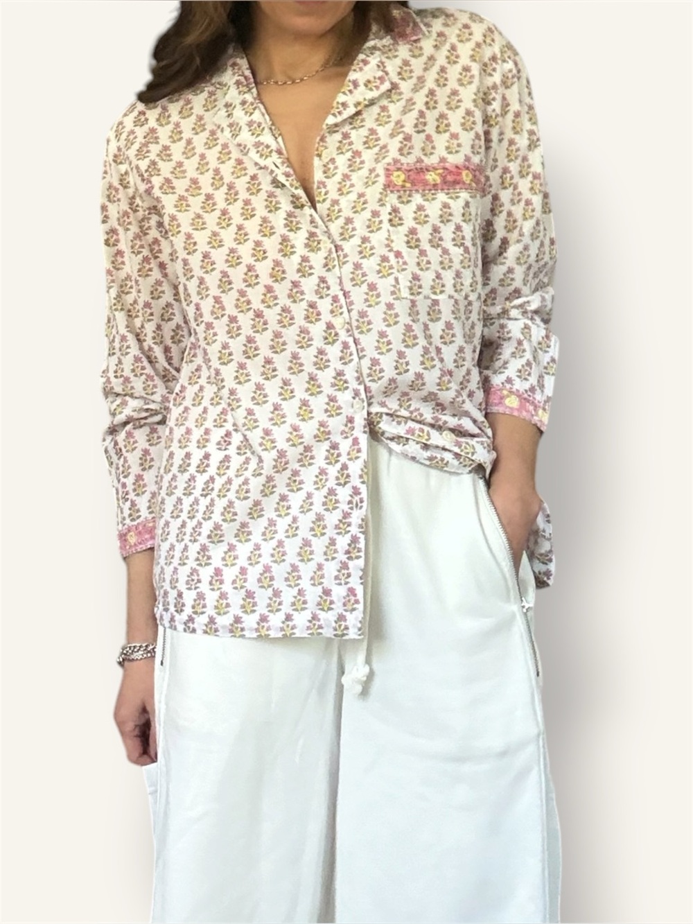 Shade Amour Block Print Shirt